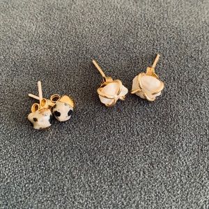 JaxKelly Howlite Prong Earring Bundle